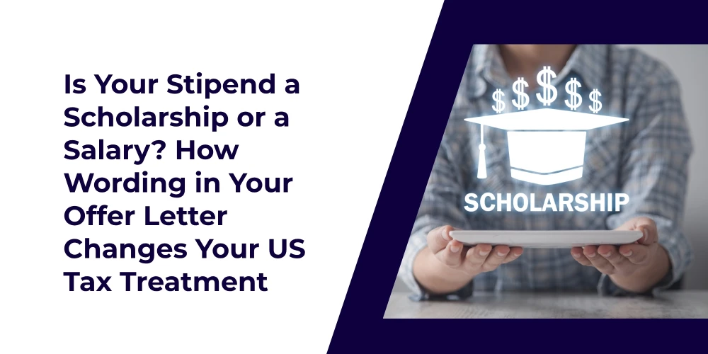 Scholarship vs Salary Tax Treatment